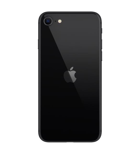 iPhone SE 2020 Batarya Pil Kapağı (Siyah)