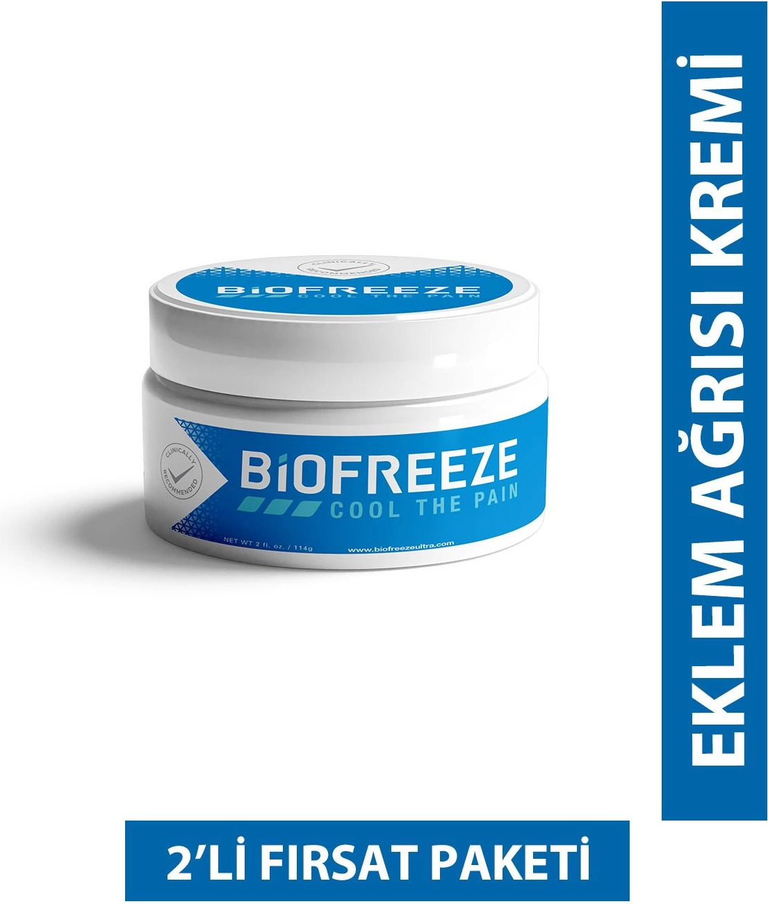 Süper Biofreeze Kremi 2 Adet