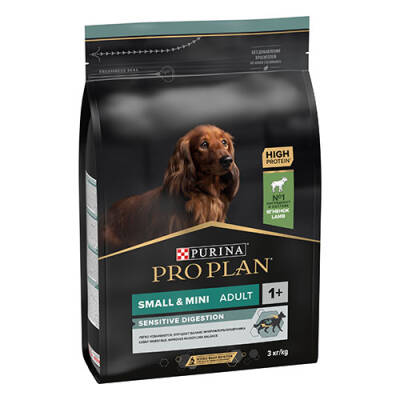 Small &amp; Mini Adult Sensitive Digestion Kuzulu Küçük Irk Yetişkin Köpek Maması 3 Kg