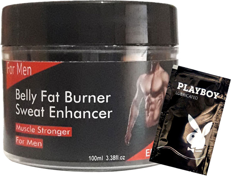 Eelhoe Belly Fatburner Sweat Enhancer Erkeklere Özel  Kas Şekillendirme Kremi 100 ml + Jel Hediye