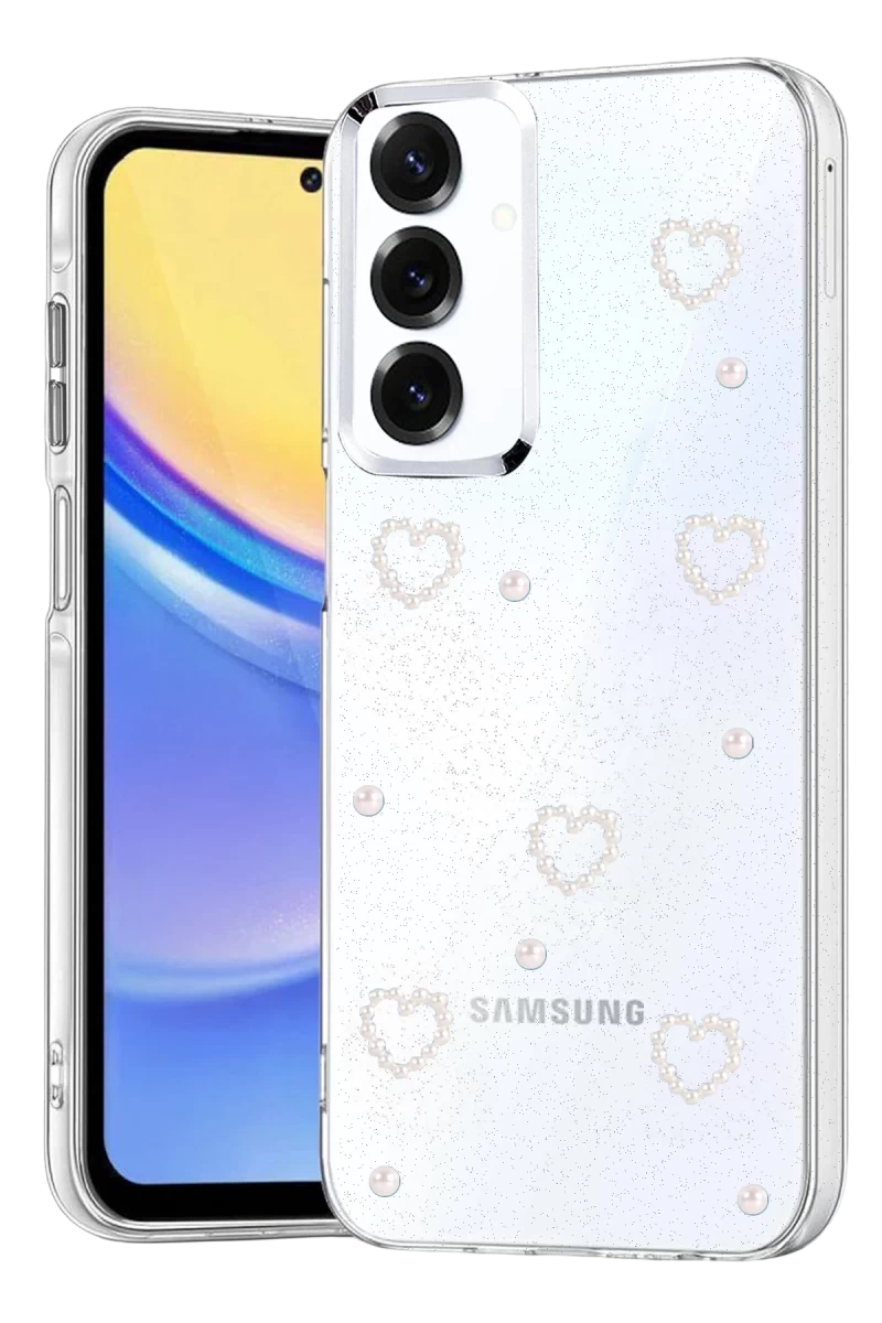 Samsung Galaxy S25 Uyumlu Fiyonk Desenli Kapak - Desen 10