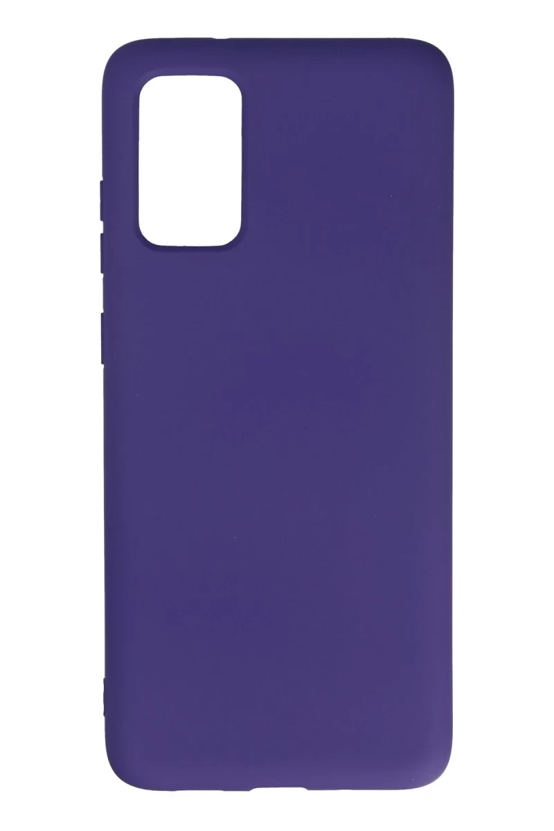 Samsung Galaxy S20 Plus Uyumlu Kılıf Nano içi Kadife Silikon - Mor