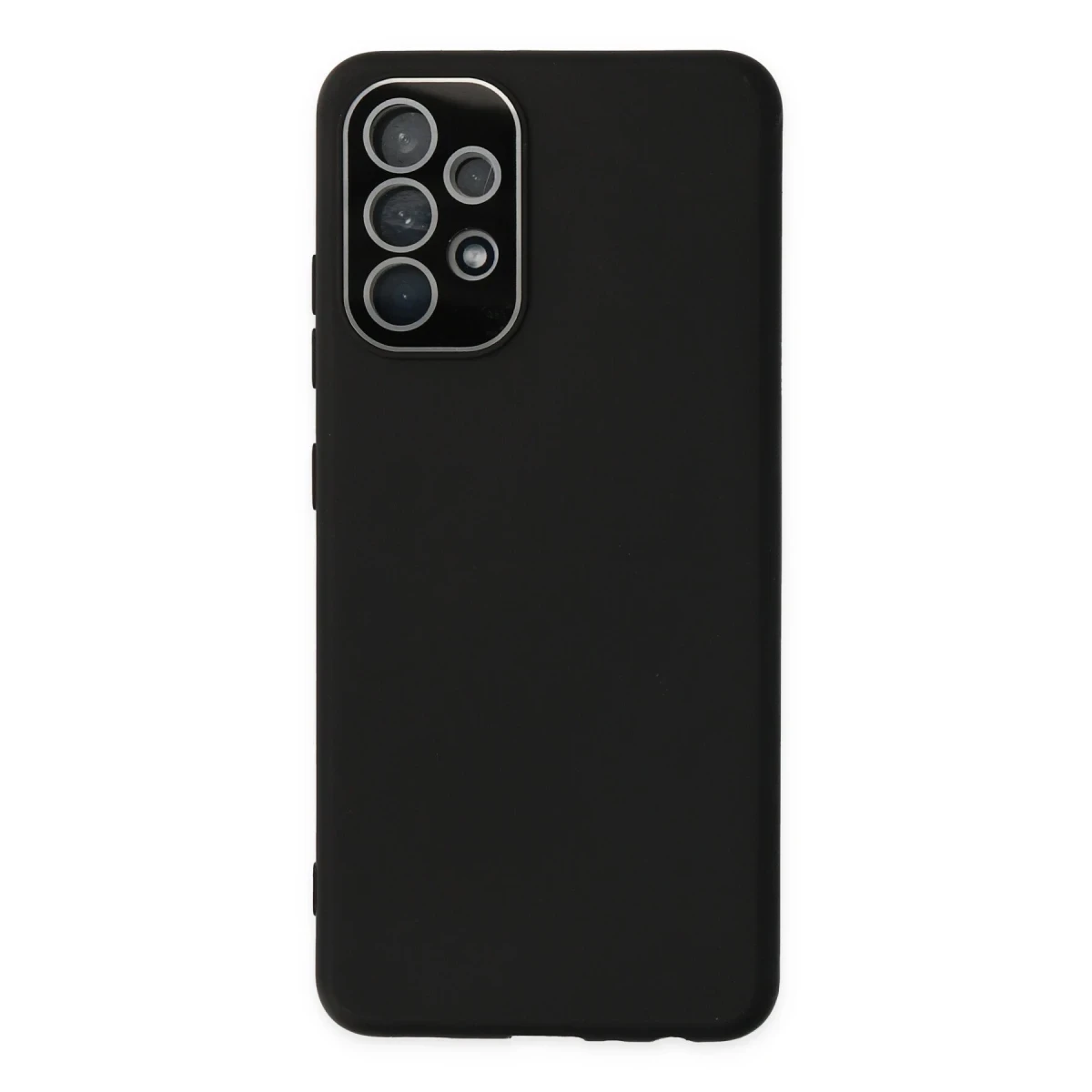 Samsung Galaxy A53 5G Kılıf Lansman Glass Kapak - Siyah