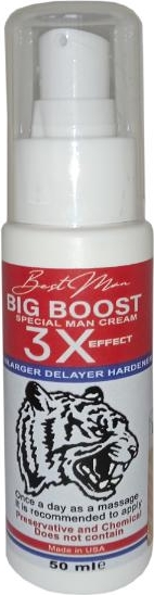 Best Man Big Boost Special Man Cream 3x Effect