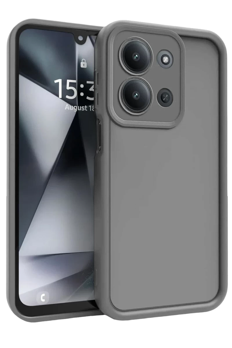 Xiaomi Redmi 15C 4G Uyumlu Viera Silikon - Gri