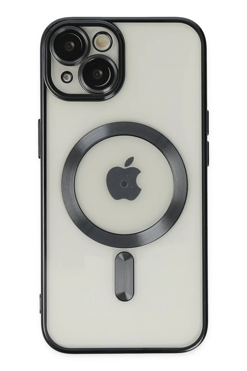 Apple iPhone 14 Uyumlu Kılıf Kross Magneticsafe Kapak - Siyah