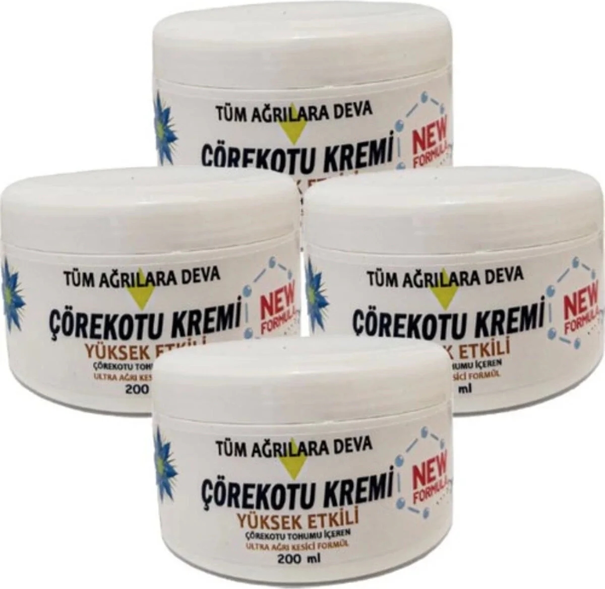 Corex Çörek Otu Kremi White Box 4 Tane x 200 ml