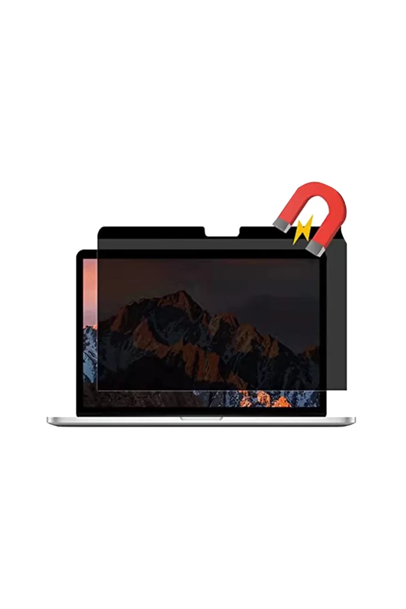 Apple Macbook Air 13.3 Macbook Manyetik Hayalet Ekran Koruyucu - Siyah