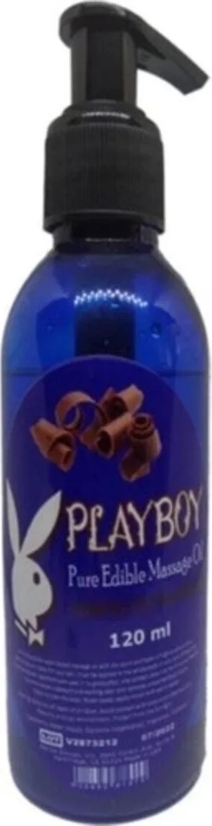 Süper Playboy Pure Edible Massage Oil 120 ml Çikolata Aromalı Masaj Yağı 1 Adet