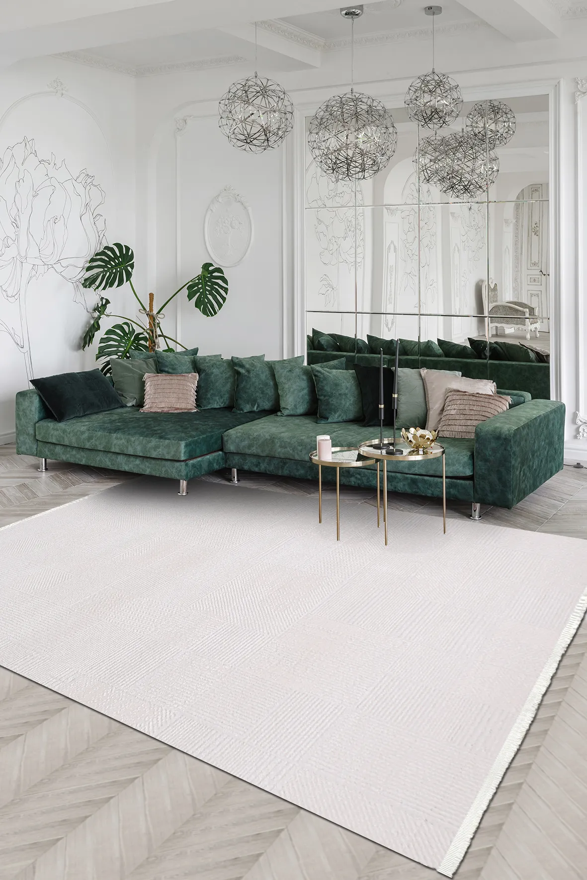 YoudayHomeCollection KİSRA Model Oturma Odası Halısı · EBAT: 200X250