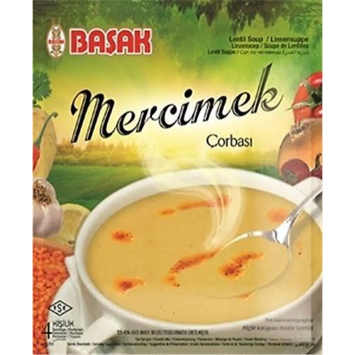 BAŞAK MERCİMEK ÇORBASI 70 GR (12 Adet)