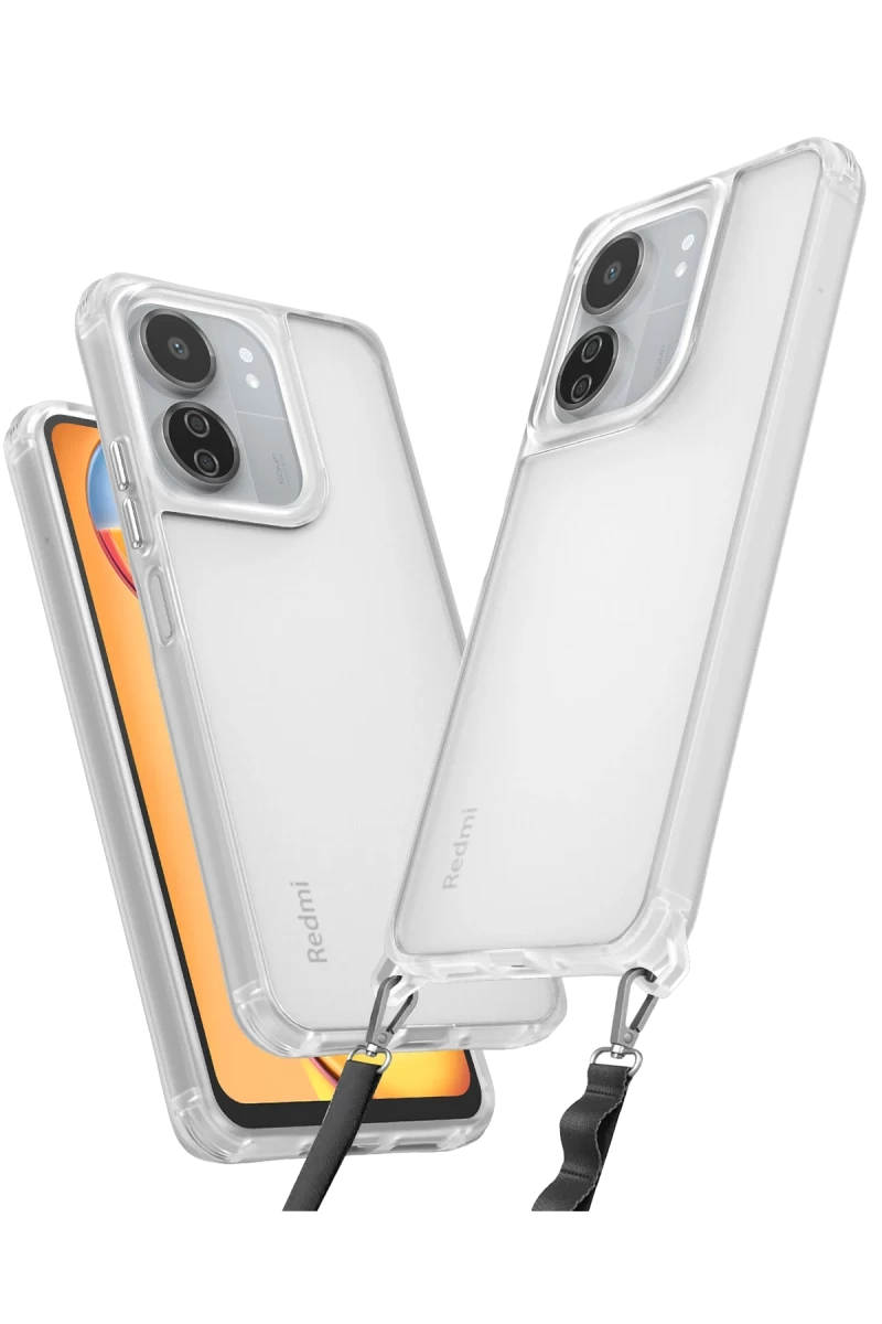 Xiaomi Redmi 13C Uyumlu Kılıf Penta Silikon Kılıf - Şeffaf