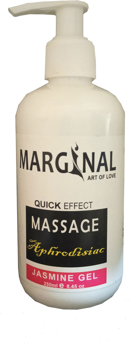 Marginal Jasmin Aphrodisia Massage Gel 250 ml Lubricant Gel Cxnt - Marginal Aromatik Yaseminli Büyük Boy Bay Bayan Afr_odizyak Masaj Yağı