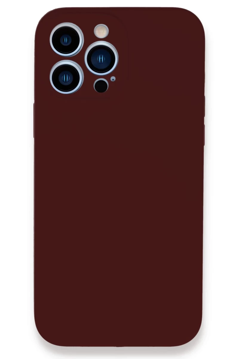 Apple iPhone 13 Pro Max Uyumlu Kılıf Lansman Legant Silikon - Bordo