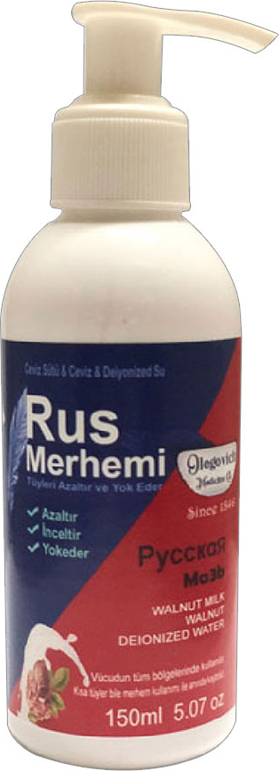 Glegnd Blue Glegnd 150 ml Cevizli & Ceviz Sütlü Rus Merhemi Tüylere Krem