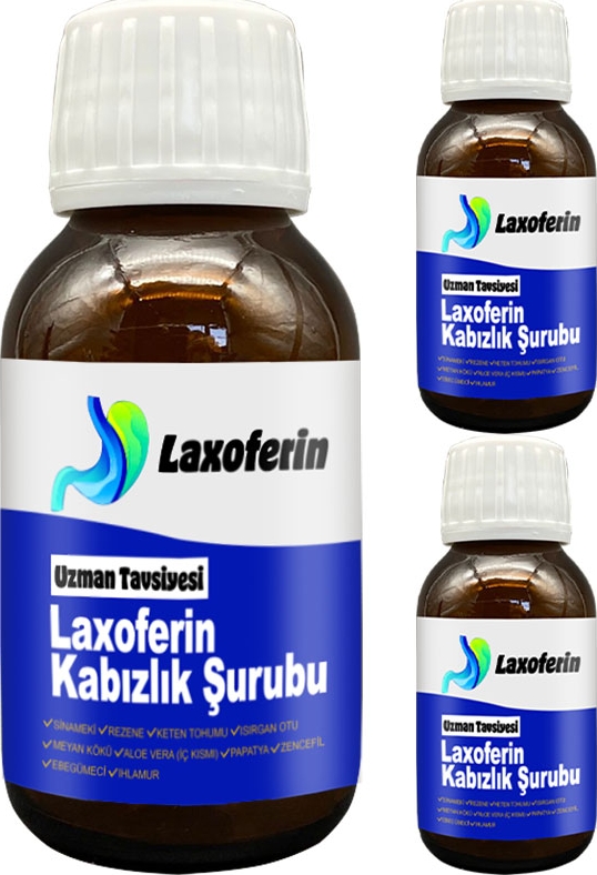 Laxoferin Şurup 50 ml 3 Şişe: Bay&bayan