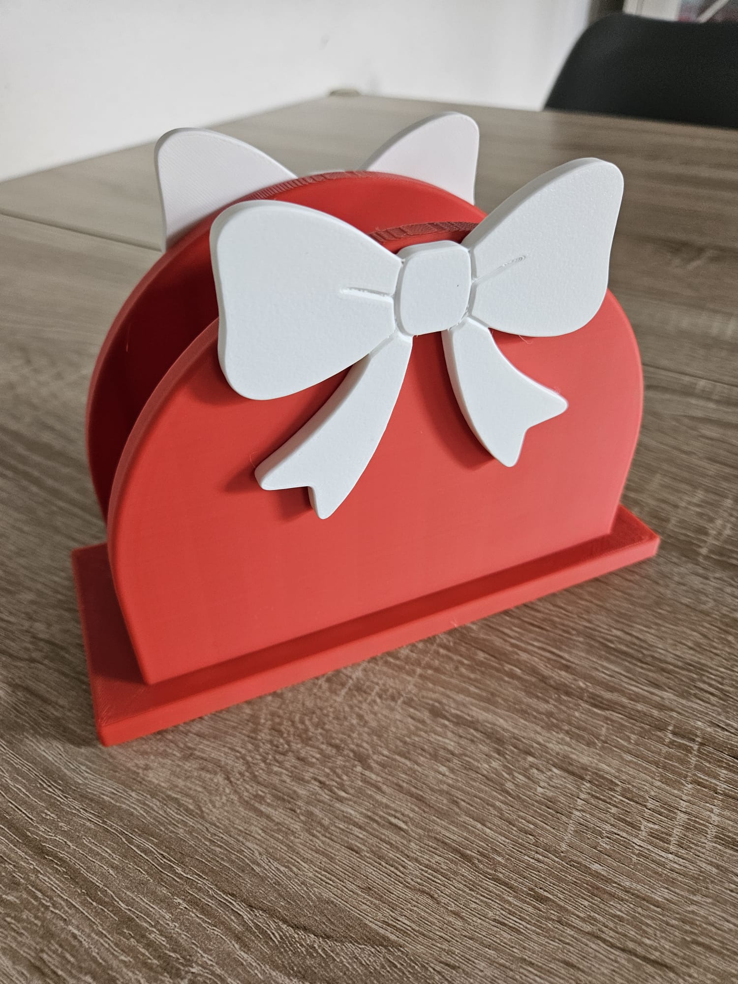 Yılbaşı Temalı Peçetelik Noel Dekoratif Masa Peçete Standı
