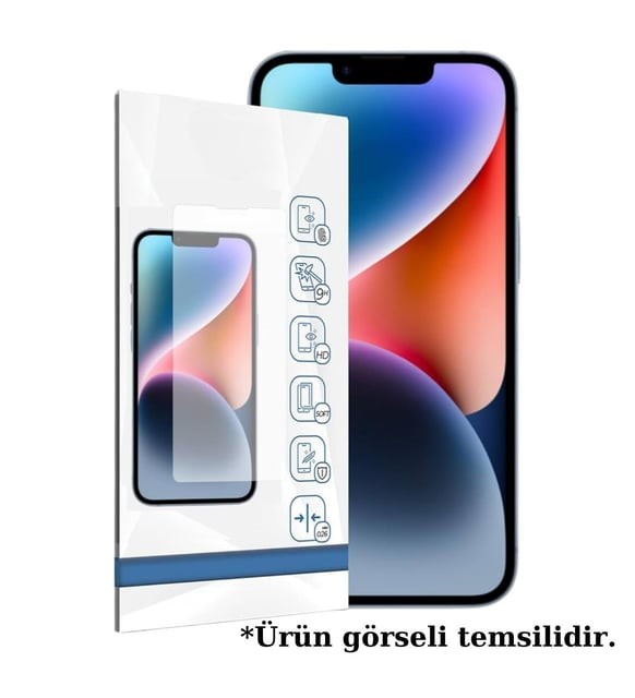 iPhone 15 Uyumlu KIRILMAZ EKRAN CAM KORUYUCU
