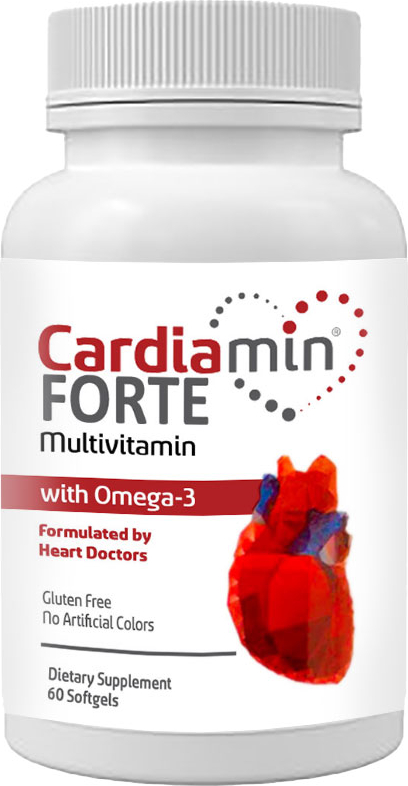 Cardiamin Forte 60 Soft Gel: OMEGA3LÜ Multivitaminli Jel Kapsül Formül