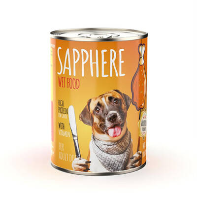 Kümes Hayvanlı Yetişkin Köpek Konservesi 400 Gr