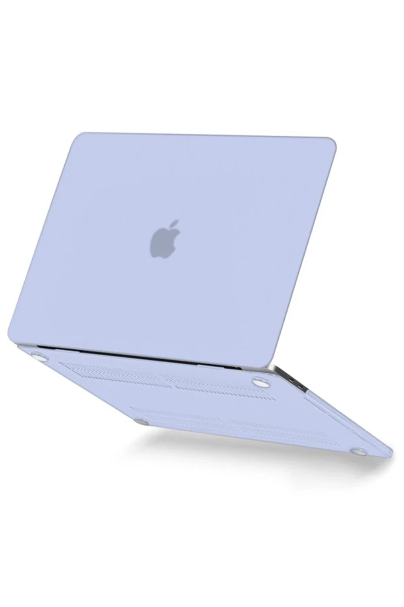 Apple Macbook Pro 13 2020 Macbook Buzlu Kapak - Lila