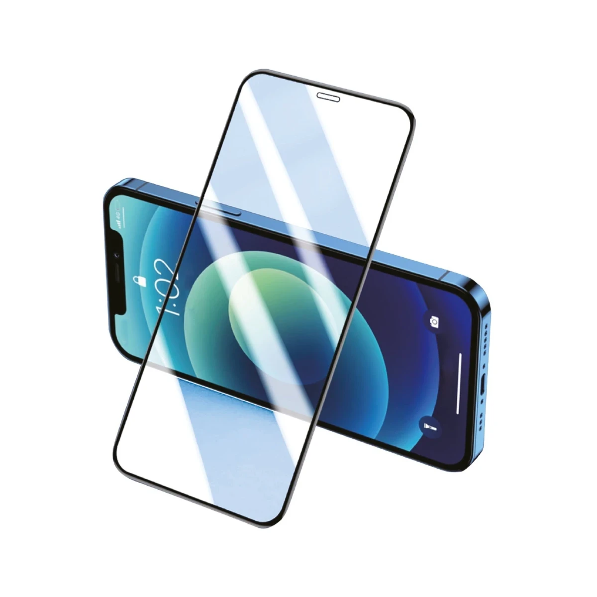Samsung Galaxy A17 5G 3D Antistatik Cam Ekran Koruyucu - Siyah