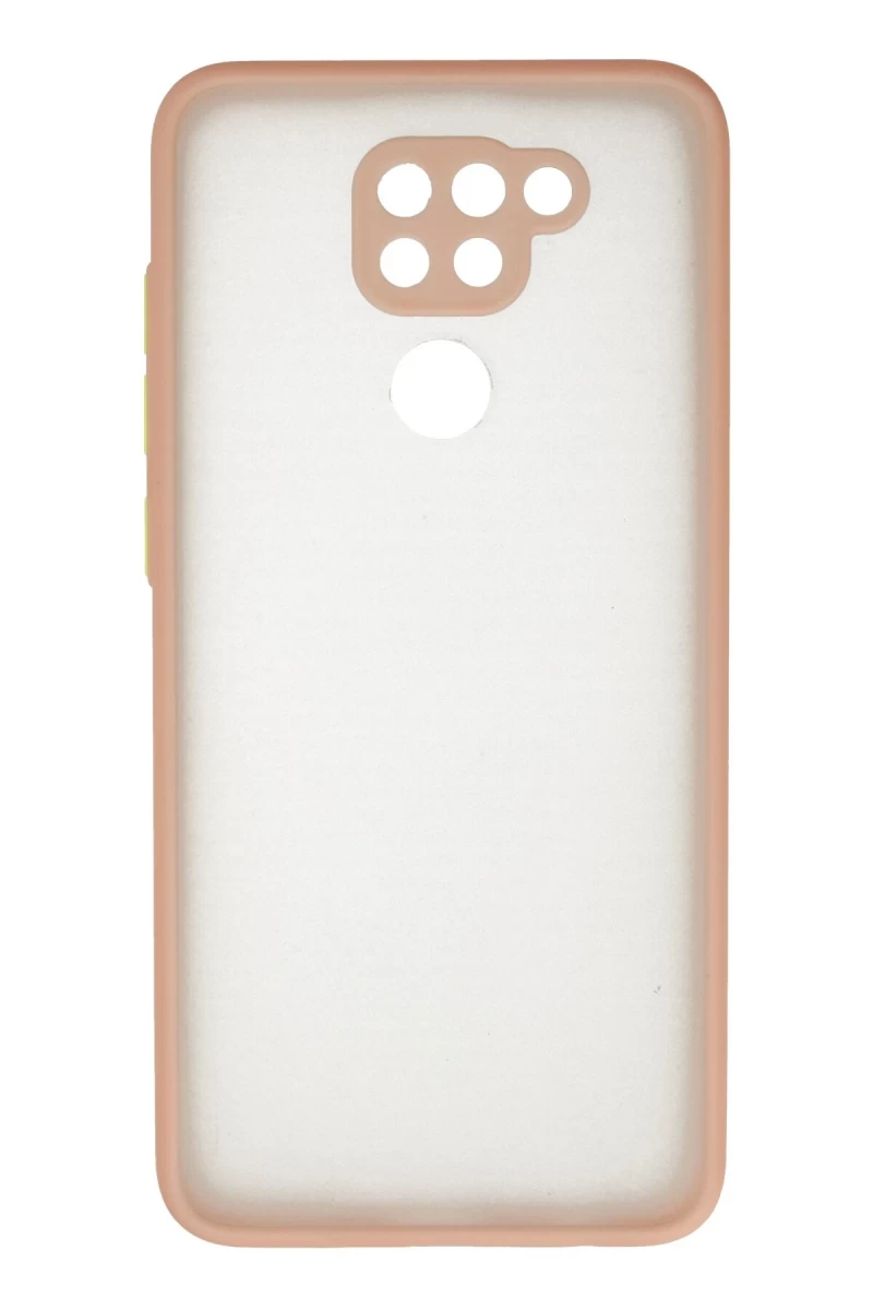 Xiaomi Redmi Note 9 Uyumlu Kılıf Montreal Silikon Kapak - Pembe