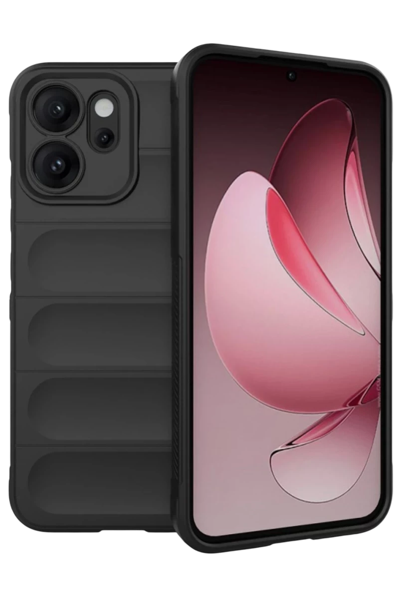 Oppo Reno 14F Uyumlu Optimum Silikon - Siyah