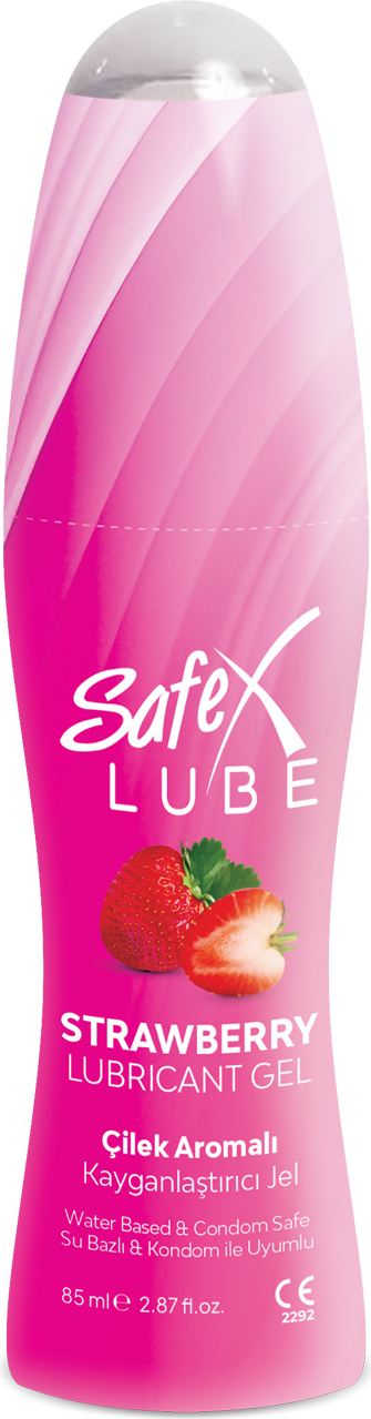 Safex Lube Jel Çilek 85 Ml.