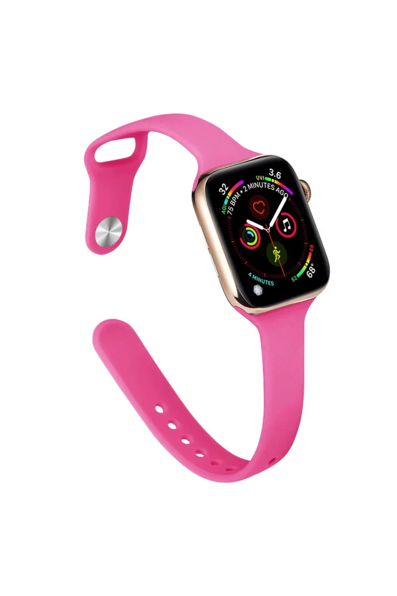 Apple Watch 38mm Uyumlu Klasik Kordon - Pembe