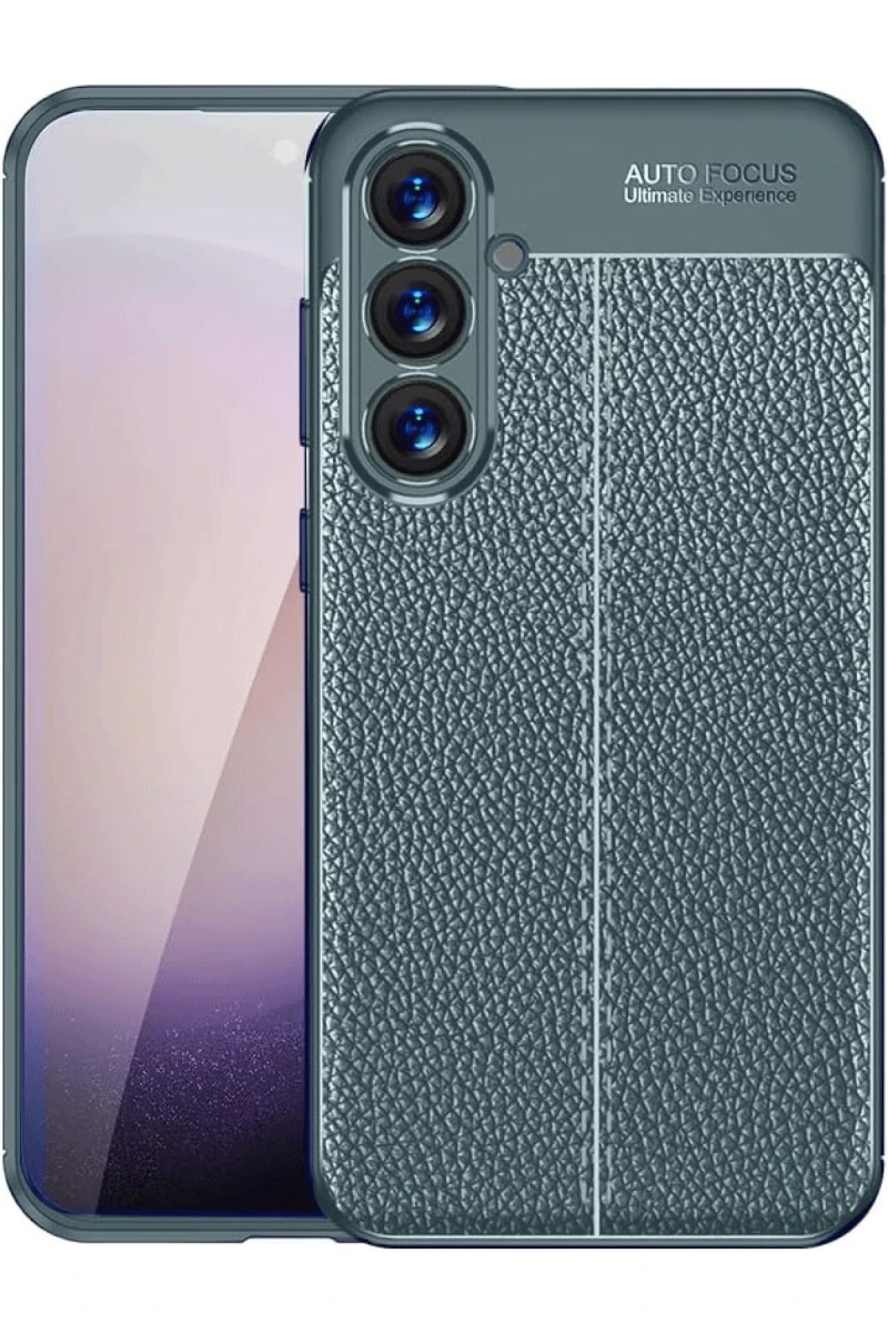 Samsung Galaxy A16 5G Uyumlu Kılıf Auto Focus Kapak - Koyu Yeşil