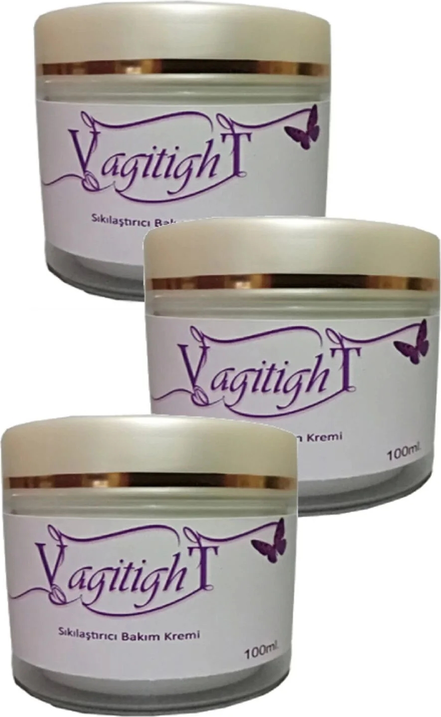 Süper Vagitight Vaginal Tightnng Cream Genıtal Bakım Kremi 100 ml x 3 Adet