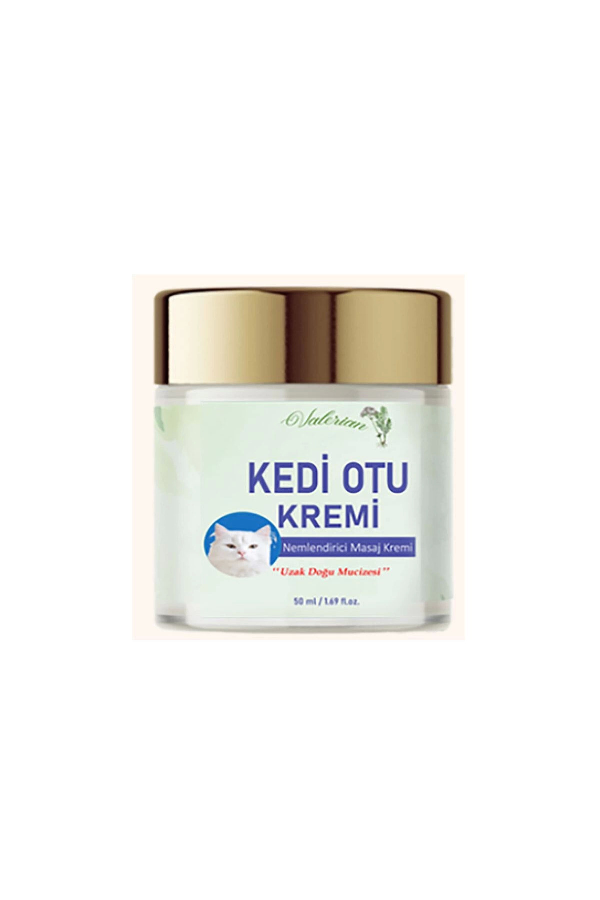 Kedi Otu Kremi 50 ml Kafur Ağacı Yağı İçerikli Rahatlatıcı Krem
