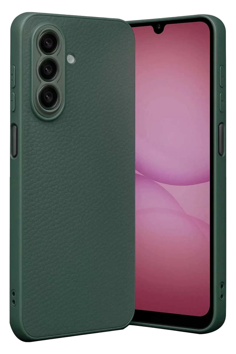 Samsung Galaxy S26 FE Uyumlu Thermax Silikon Kılıf - Koyu Yeşil