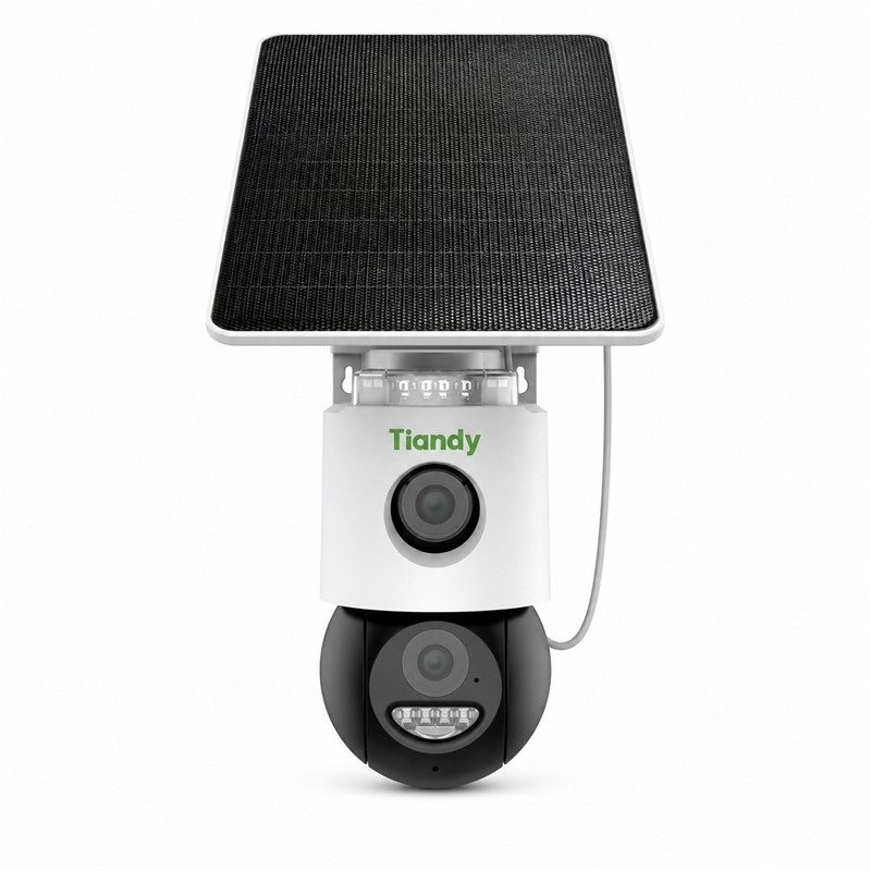 TIANDY TC-H363U SPEC:9DA-4 3+3MP 4MM LENS 30 METRE DUAL LIGHT İNSAN VE ARAÇ ALGILAMA KİŞİ TAKİP PAN&amp;TILT 4G SOLAR KAMERA