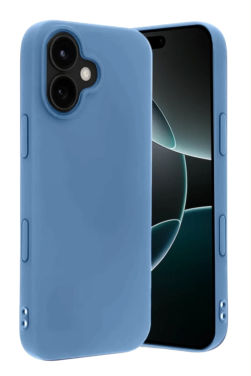 Apple iPhone 17 Uyumlu First Silikon - Mavi