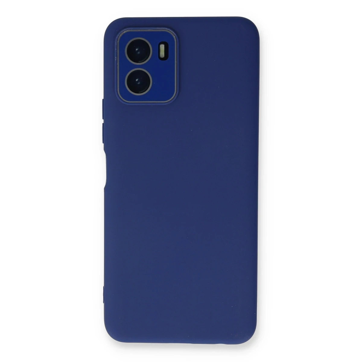 Vivo Y15S Kılıf Lansman Glass Kapak - Sky Blue