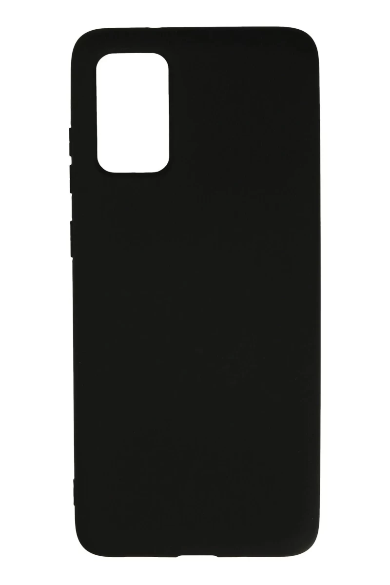 Samsung Galaxy S20 Plus Uyumlu Kılıf Nano içi Kadife Silikon - Siyah