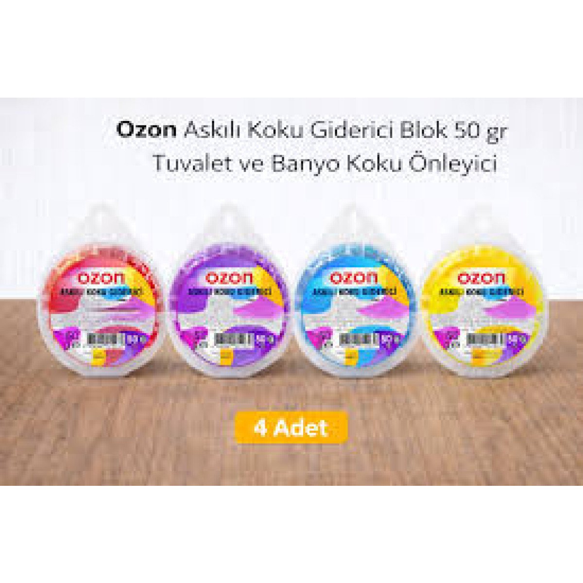 OZON ASKILI WC KOKUSU (4 Adet)