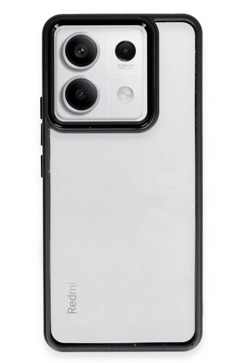 Xiaomi Redmi Note 13 4G Uyumlu Kılıf Power Silikon - Siyah