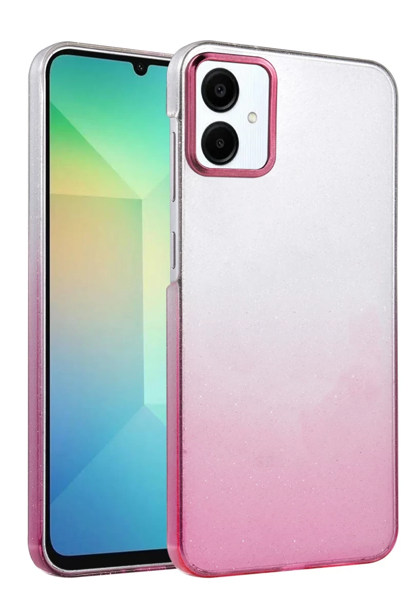 Samsung Galaxy A06 Uyumlu Glossy Kapak - Pembe