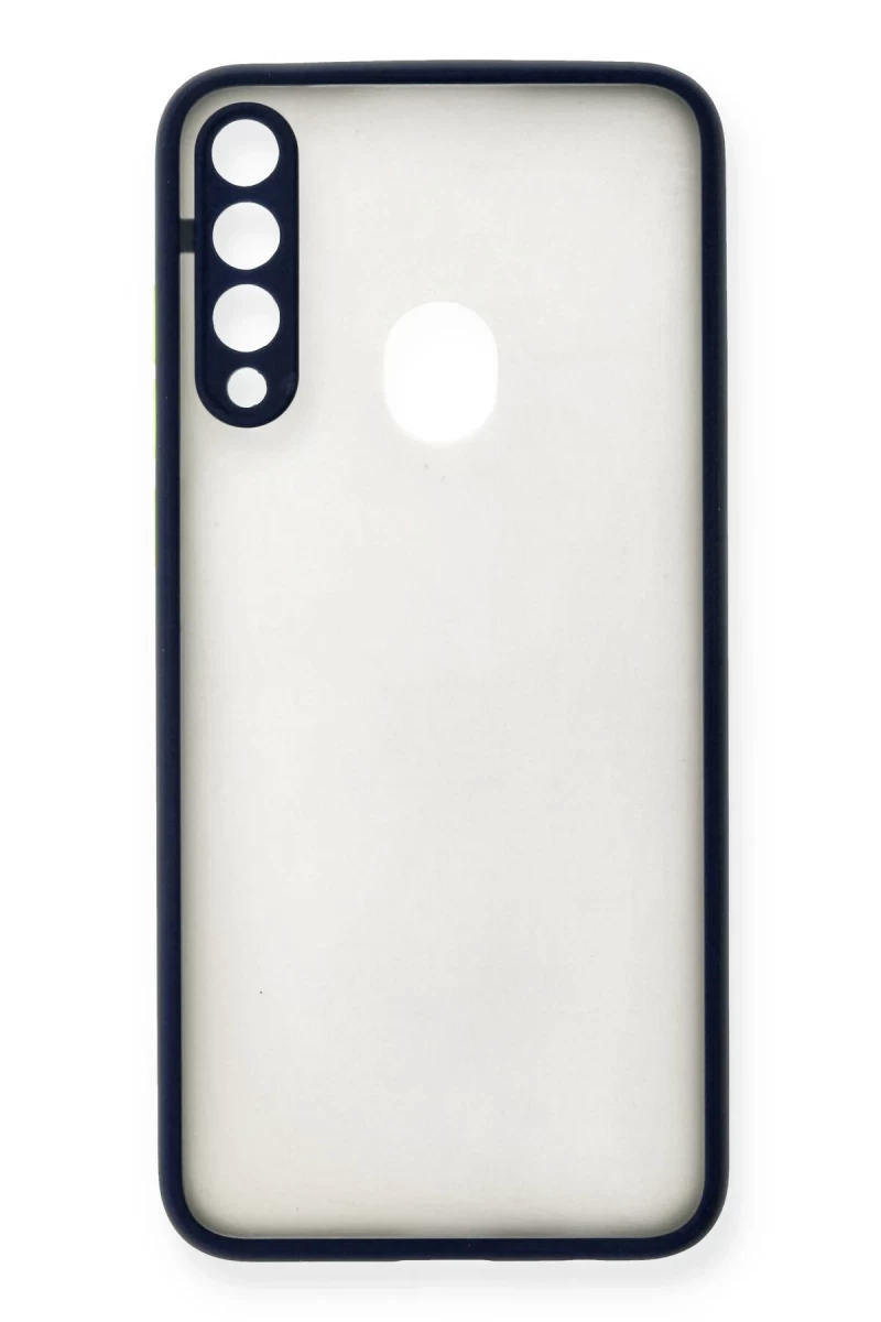 Huawei Y6P Uyumlu Kılıf Montreal Silikon Kapak - Lacivert