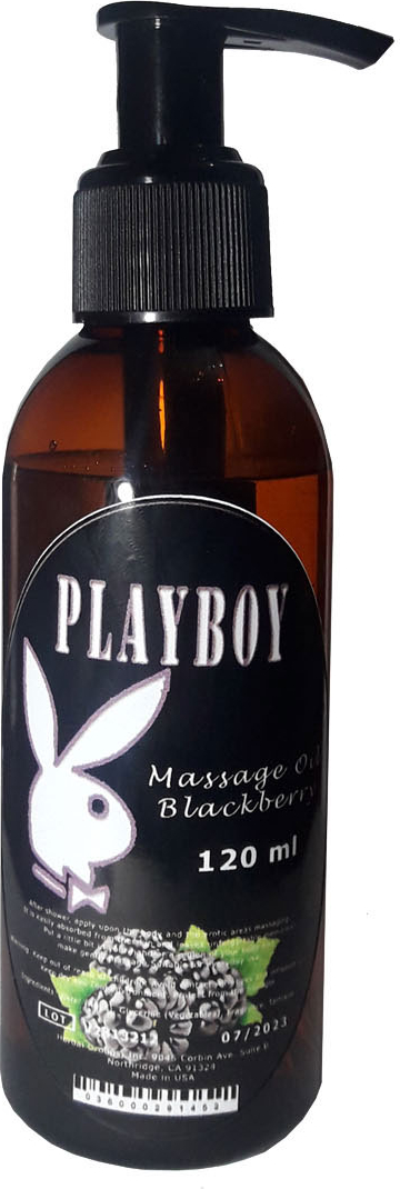 Playboy Black Berry Aromaterapi  120 ml Böğürtlenli Masaj Yağı