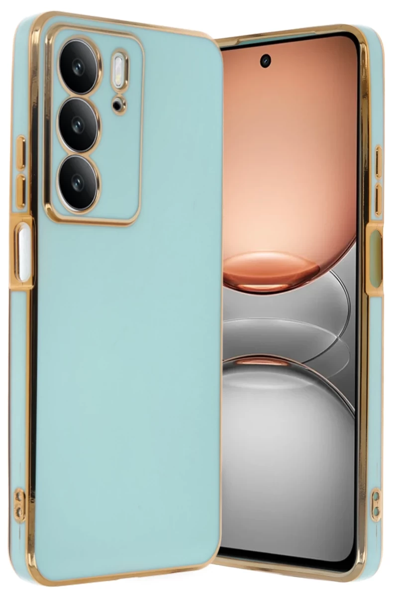 Realme C75 4G Uyumlu Kılıf Volet Silikon - Açık Yeşil