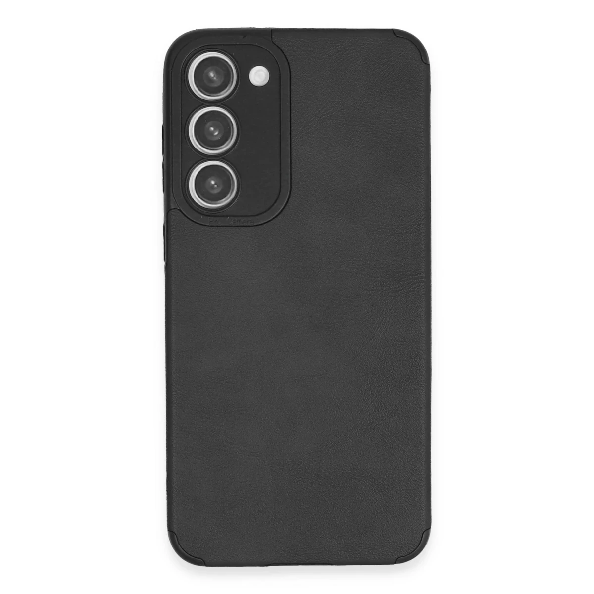 Samsung Galaxy S23 Plus Kılıf Loop Deri Silikon - Siyah