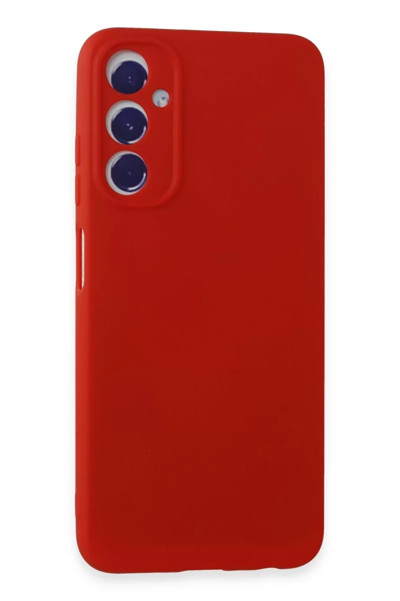 Samsung Galaxy A05S Uyumlu Kılıf First Silikon - Kırmızı