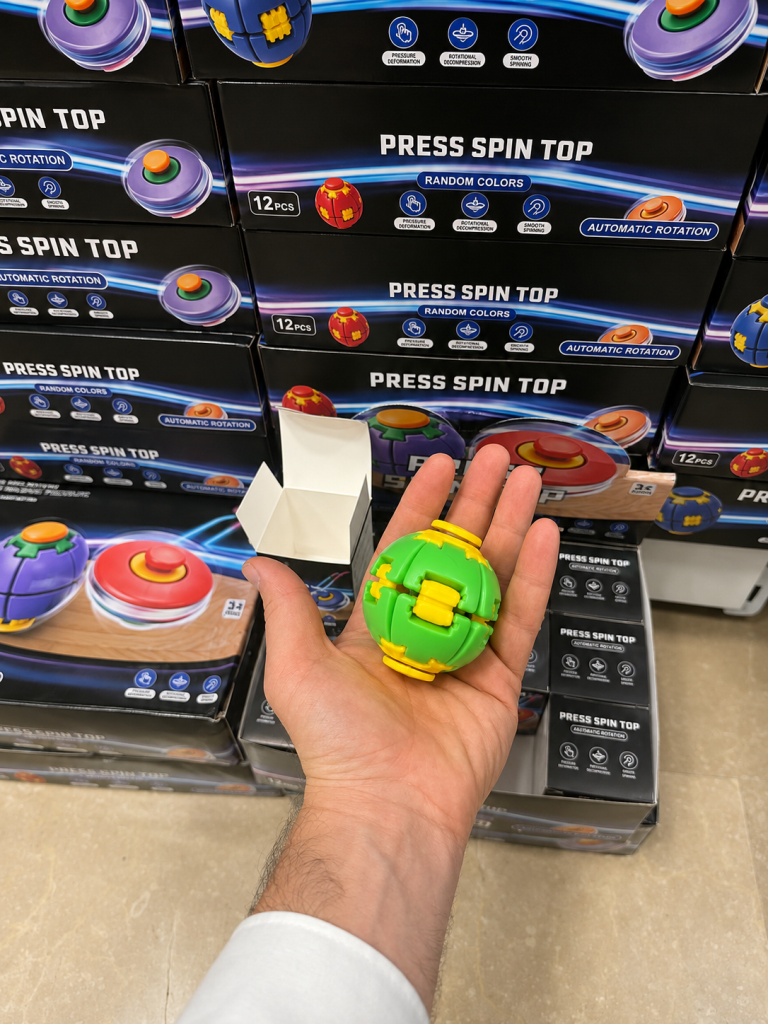 0036 SPIN TOP- IŞIKLI