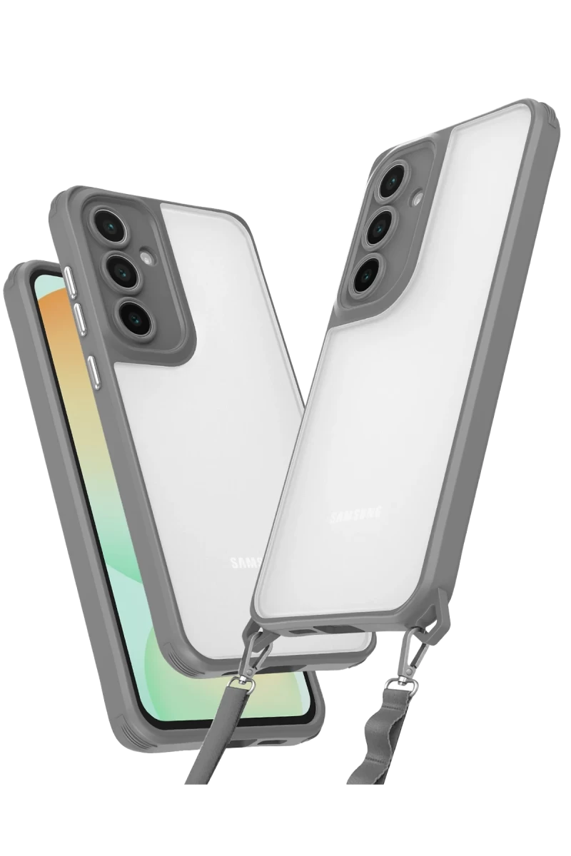 Samsung Galaxy A15 4G Uyumlu Kılıf Penta Silikon Kılıf - Titan Gri
