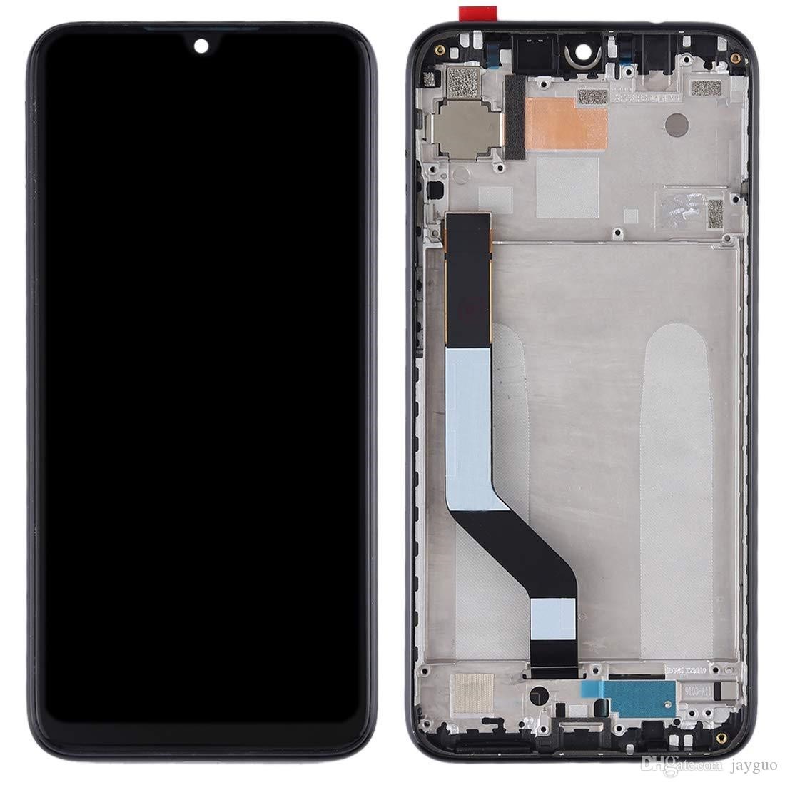 Redmi Note 7 Uyumlu Lcd Dokunmatik Ekran ÇITALI (Siyah)