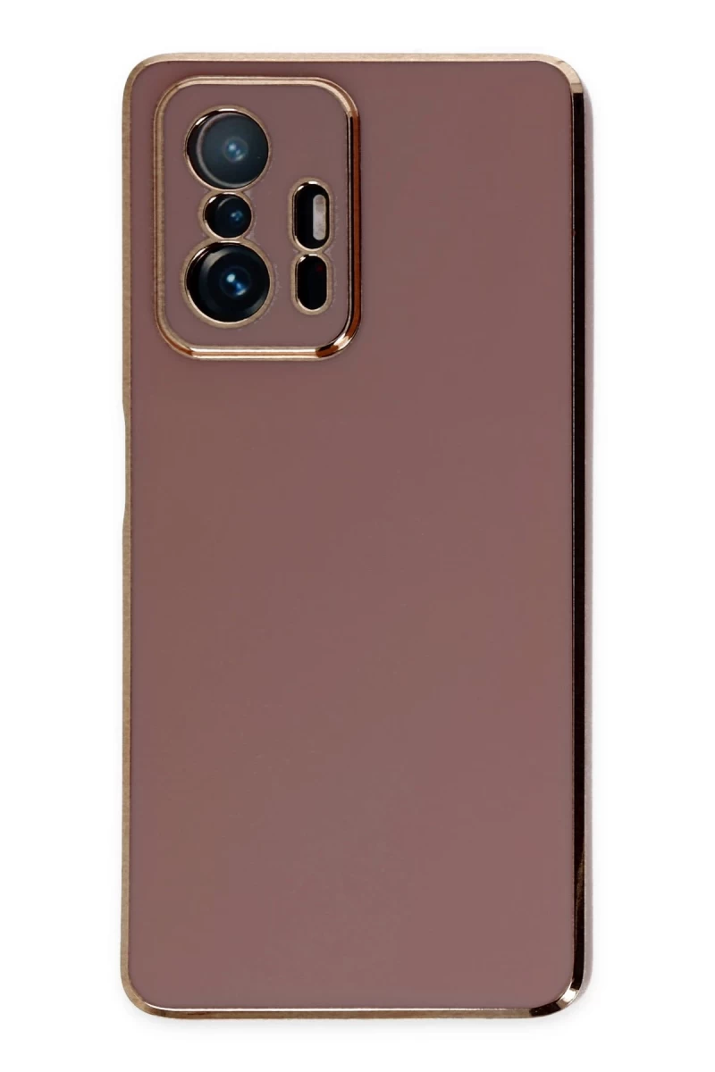 Xiaomi Mi 11T Pro Uyumlu Kılıf Volet Silikon - Kırmızı